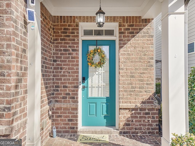 4343 Ainsley Mill Ln, Duluth, GA 30097 - property entrance with brick siding