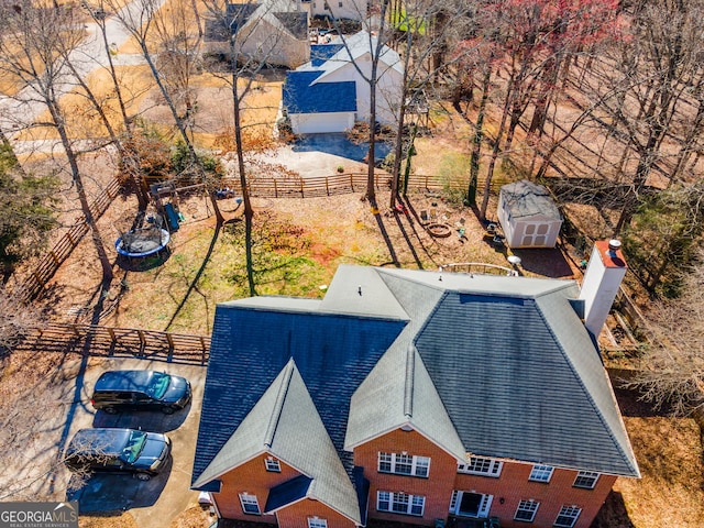 aerial view