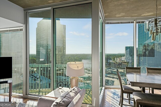 3324 Peachtree Rd NE Unit 1518, Atlanta, GA 30326 - view of balcony