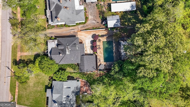 aerial view