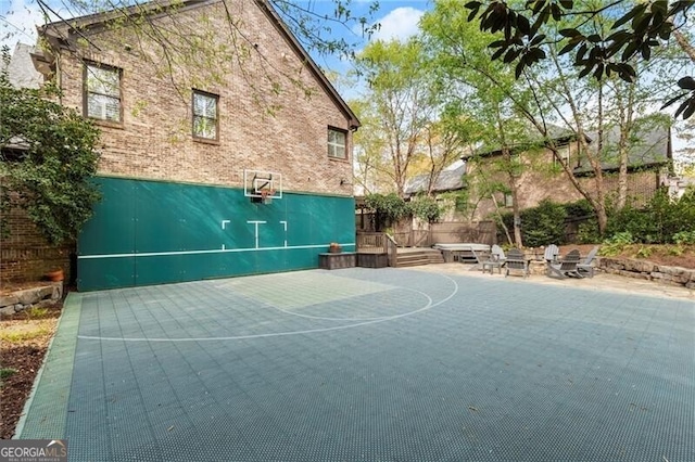 3749 Watkins Pl NE, Brookhaven, GA 30319 - view of basketball court with basketball hoop