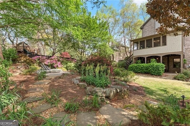 3749 Watkins Pl NE, Brookhaven, GA 30319 - view of yard