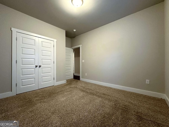 349 Park Blvd W, Athens, GA 30606 - unfurnished bedroom featuring carpet floors, baseboards, and a closet