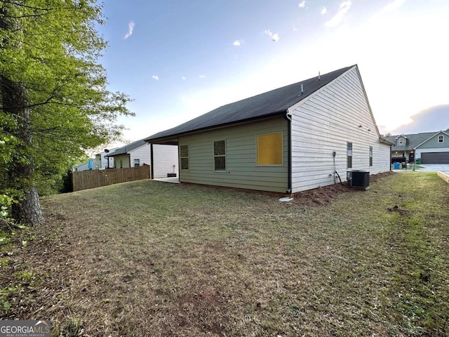 349 Park Blvd W, Athens, GA 30606 - rear view of property with central AC