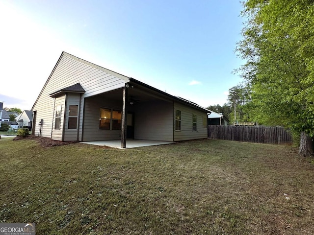 349 Park Blvd W, Athens, GA 30606 - rear view of house with a patio area