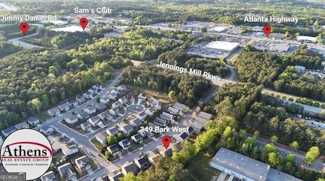 349 Park Blvd W, Athens, GA 30606 - view of property location