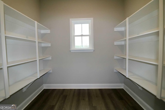 view of storage