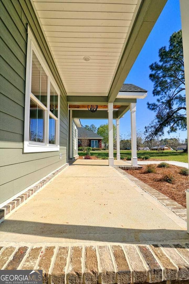 view of patio