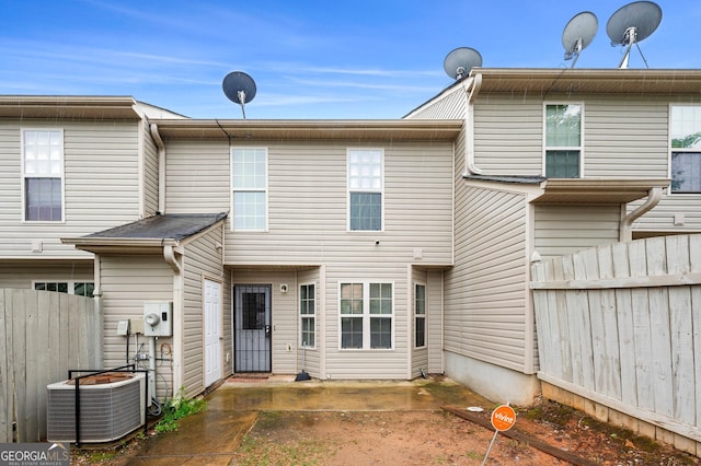 4413 Pinscher St, Union City, GA 30291 - rear view of property with fence and cooling unit