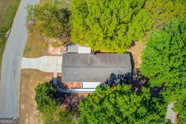 drone / aerial view