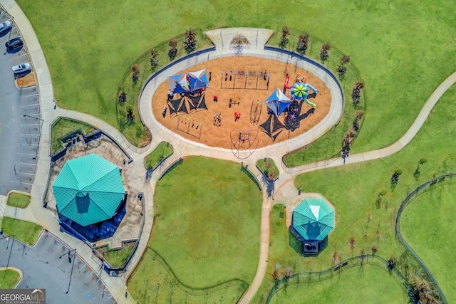 bird's eye view