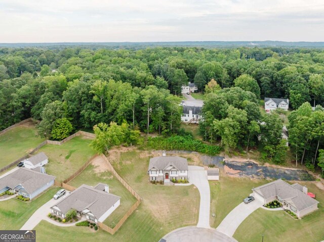 204 Arapahoe Ct, Villa Rica, GA 30180 - aerial view with a view of trees