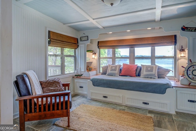 2 Blue Heron Dr, Monticello, GA 31064 - bedroom featuring beam ceiling