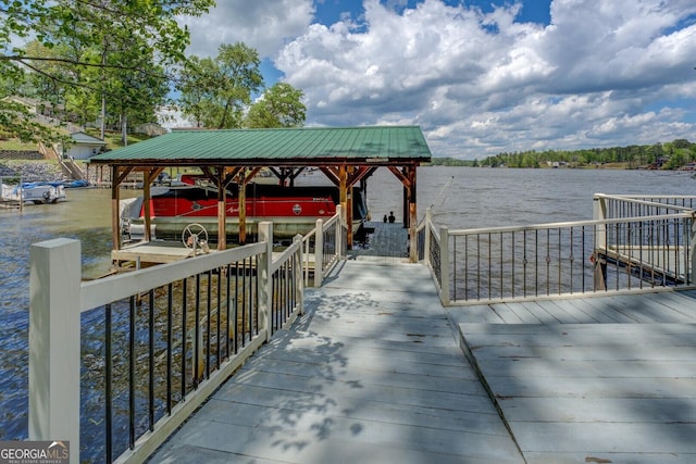 2 Blue Heron Dr, Monticello, GA 31064 - view of dock featuring a water view