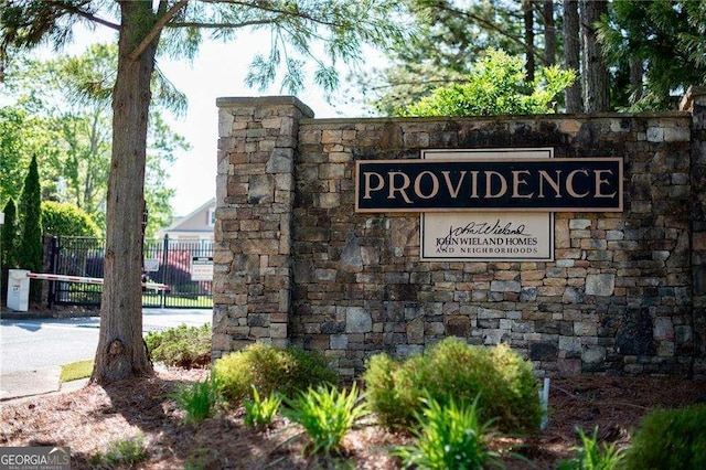 974 Regal Hills Ln, Mableton, GA 30126 - community / neighborhood sign with fence