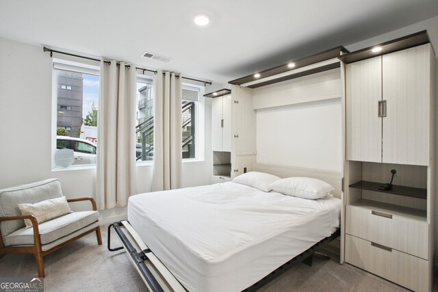 1050 Stacks Ave SE Unit 1507, Atlanta, GA 30315 - carpeted bedroom featuring recessed lighting