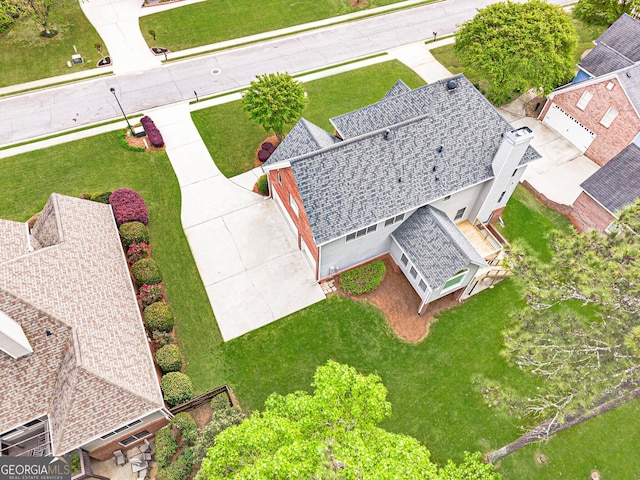 aerial view