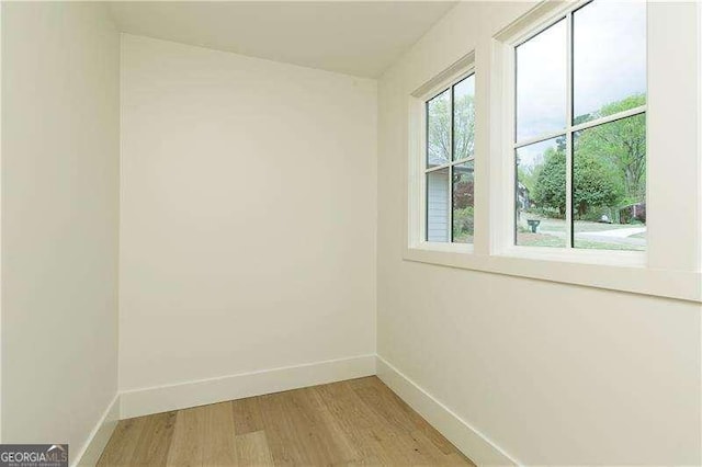 5535 Chestatee Landing Way, Gainesville, GA 30506 - empty room with baseboards and light wood-type flooring