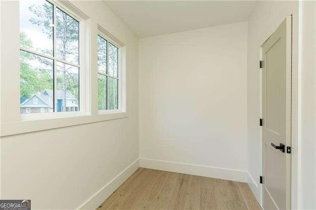 5535 Chestatee Landing Way, Gainesville, GA 30506 - empty room featuring light wood-style flooring and baseboards