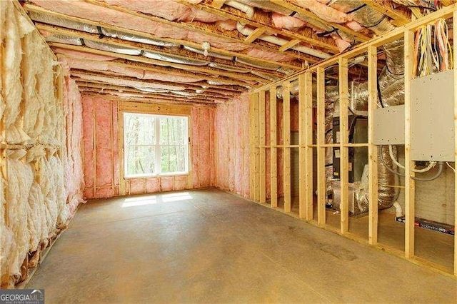 5535 Chestatee Landing Way, Gainesville, GA 30506 - miscellaneous room with concrete flooring