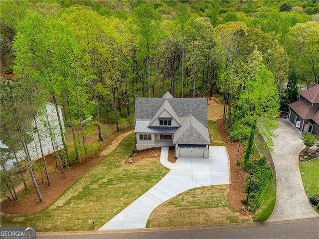 5535 Chestatee Landing Way, Gainesville, GA 30506 - view of subject property featuring a heavily wooded area