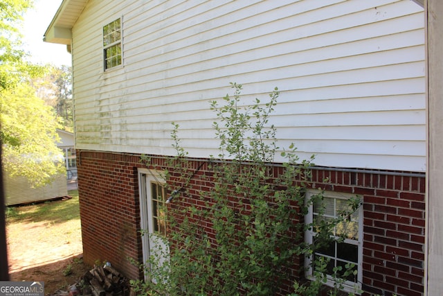 view of side of home