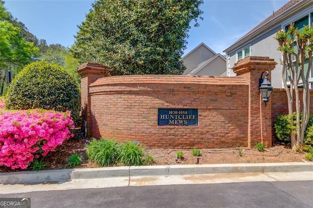 1038 Huntcliff, Atlanta, GA 30350 - view of community / neighborhood sign