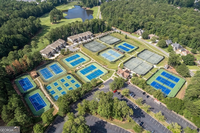 drone / aerial view
