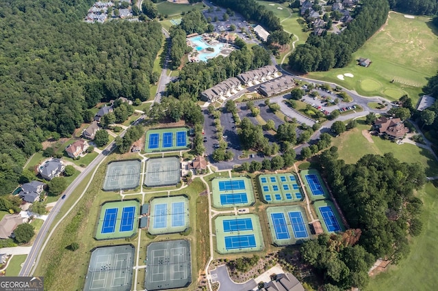 aerial view