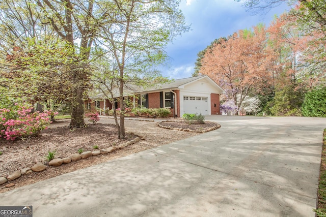 724 Ga Highway 120, Tallapoosa, GA 30176 - single story home featuring an attached garage, concrete driveway, and brick siding