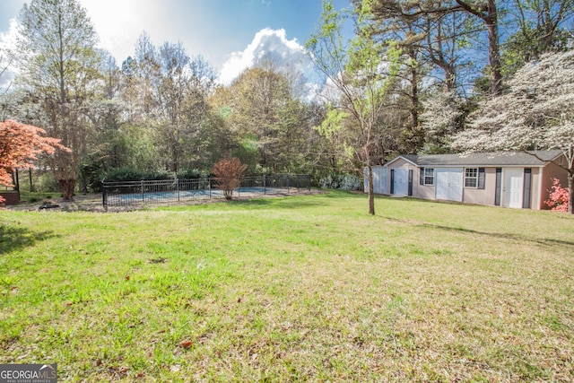 724 Ga Highway 120, Tallapoosa, GA 30176 - view of yard with an outdoor structure