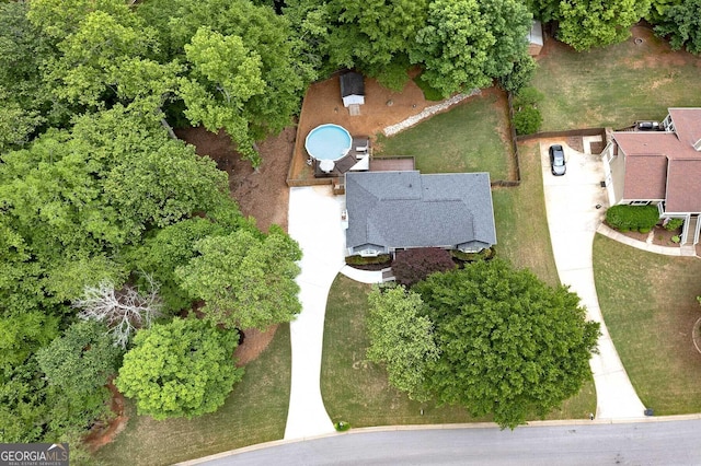 aerial view