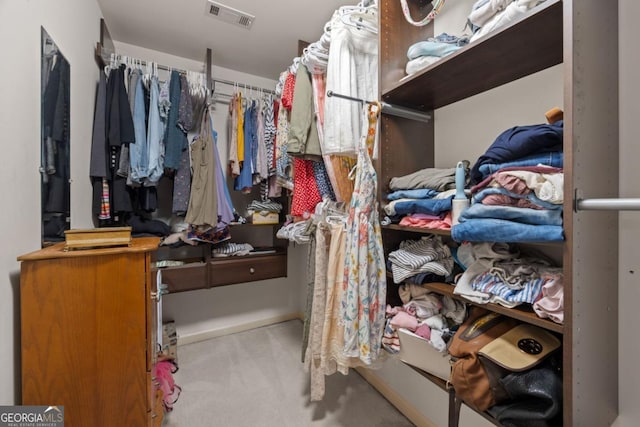 4016 Upland Trce, Marietta, GA 30066 - spacious closet with visible vents and carpet floors