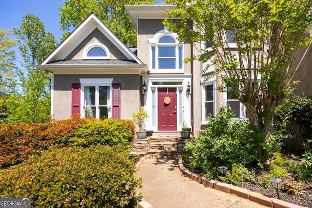 4016 Upland Trce, Marietta, GA 30066 - view of front of home featuring stucco siding