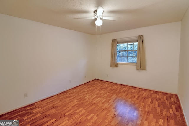 1181 Church St Unit D, Decatur, GA 30030 - unfurnished room featuring light wood-type flooring and a ceiling fan