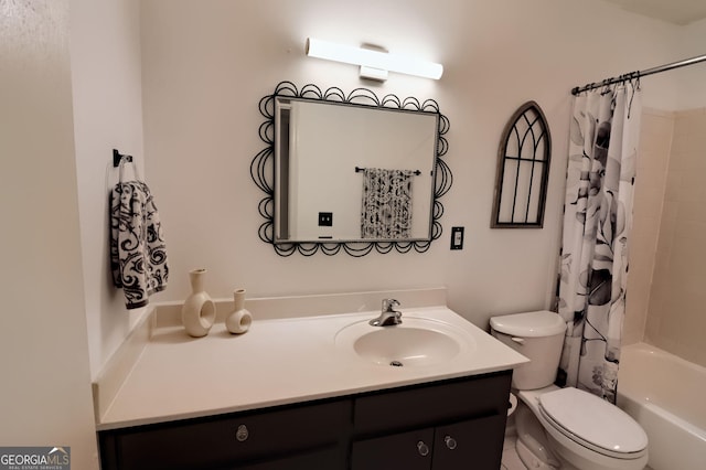 1181 Church St Unit D, Decatur, GA 30030 - full bath featuring vanity and shower / bathtub combination with curtain