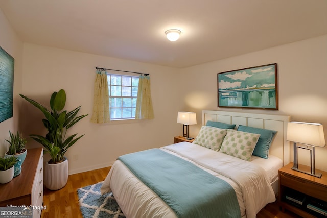 1181 Church St Unit D, Decatur, GA 30030 - bedroom featuring wood finished floors and baseboards