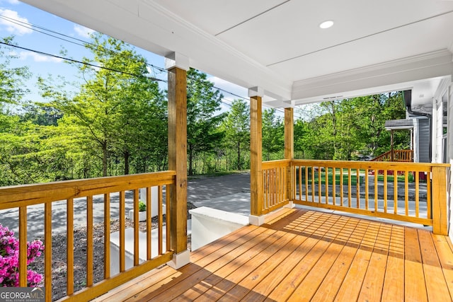 849 Wood St NW, Atlanta, GA 30318 - view of wooden deck