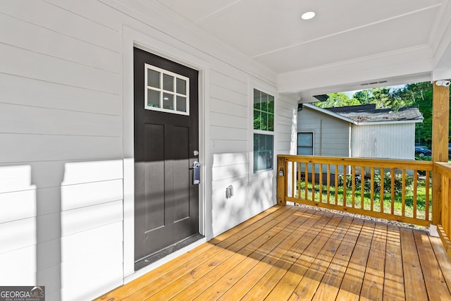 849 Wood St NW, Atlanta, GA 30318 - view of wooden terrace