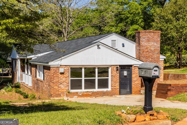 710 Avalon Rd, Thomaston, GA 30286 - view of front of property with brick siding and roof with shingles