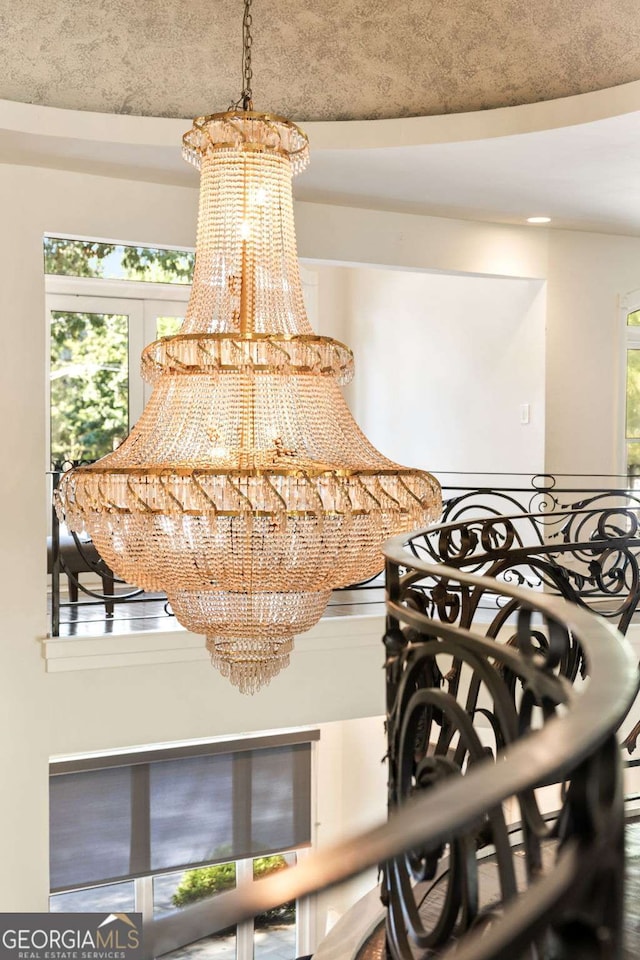 3511 Roxboro Rd NE, Atlanta, GA 30326 - interior details featuring a chandelier