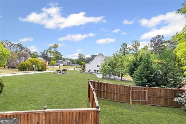 1268 Windsor Glen Dr, Douglasville, GA 30134 - view of yard with a gate and fence