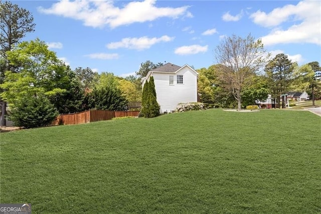 1268 Windsor Glen Dr, Douglasville, GA 30134 - view of yard featuring fence