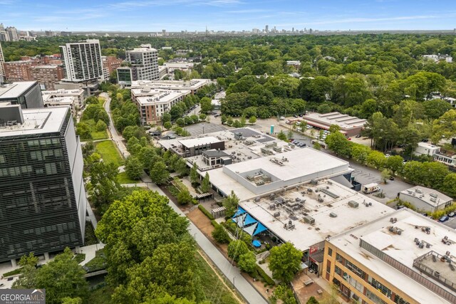 830 Belgrade Ave NE, Atlanta, GA 30306 - drone / aerial view with a city view
