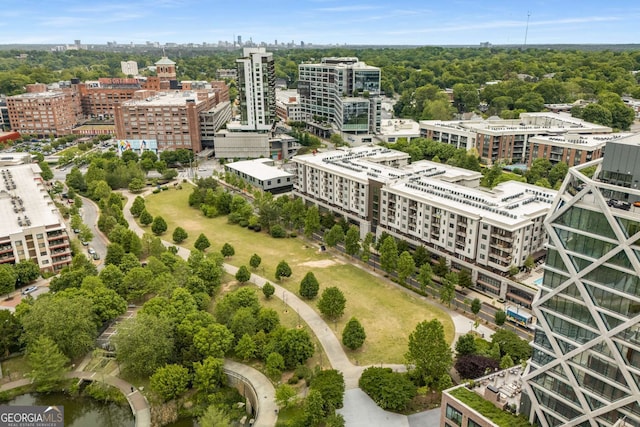 830 Belgrade Ave NE, Atlanta, GA 30306 - drone / aerial view featuring a city view