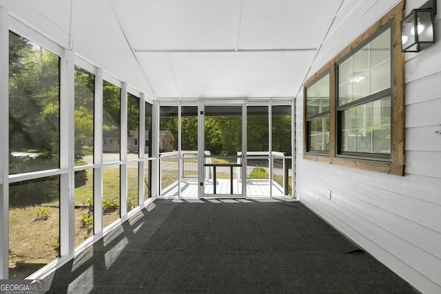 1271 Hayes St, Madison, GA 30650 - view of unfurnished sunroom