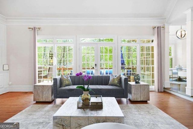 315 Mossy Pointe, Duluth, GA 30097 - sunroom / solarium with french doors