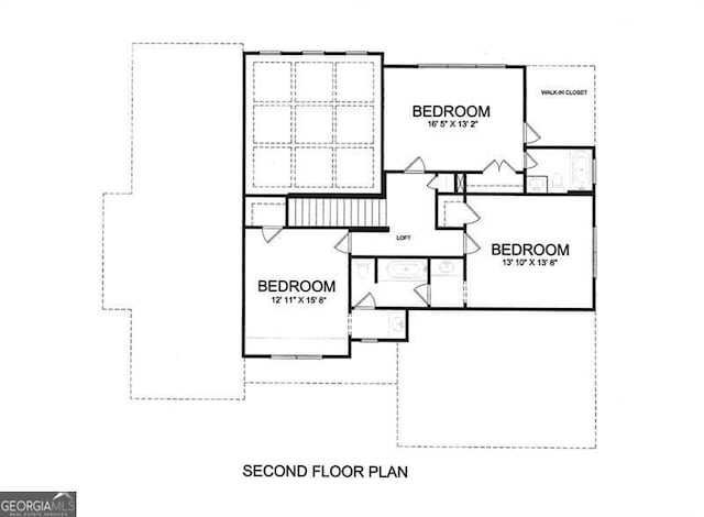 3296 Creek, Powder Springs, GA 30127 - view of room layout