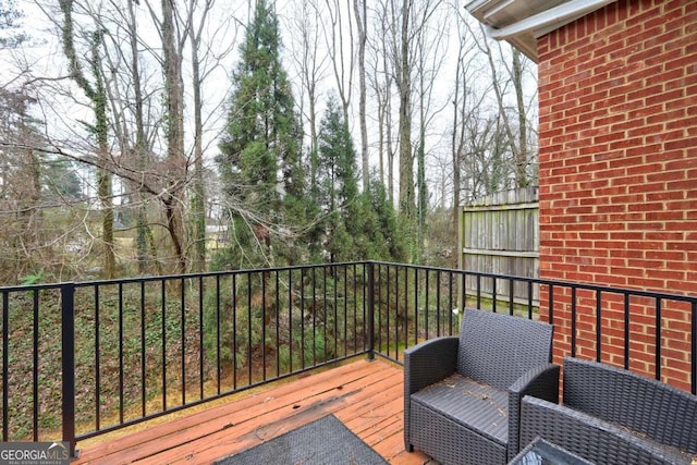 view of deck