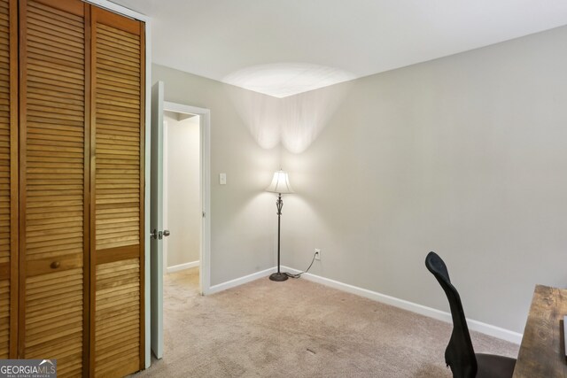 1649 Clairmont Way NE, Brookhaven, GA 30329 - unfurnished office featuring light carpet and baseboards